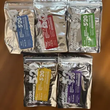 ARASHI 5 x 20 Anniversary Tour 키링 세트