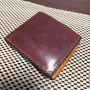 2단 접이식 지갑 푸에블로 가죽
