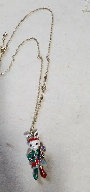 토끼 캐릭터 펜던트 목걸이