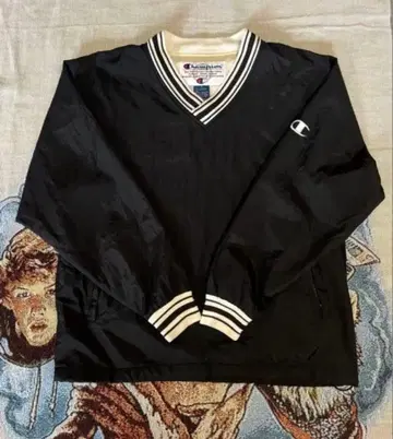 90's Champion 나일론 자켓 풀오버