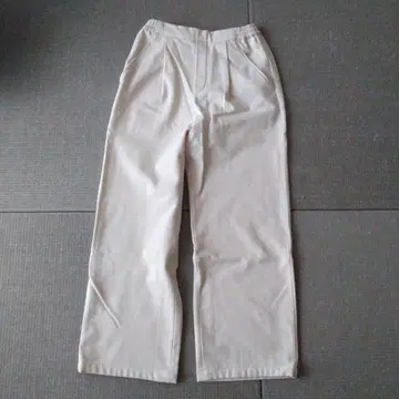 그린 라벨 릴랙싱 속기모 올마이 와이드 팬츠 34 화이트