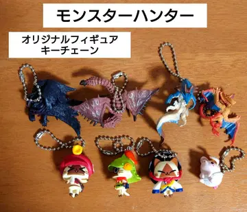 몬스터 헌터 몬헌 오리지널 피규어 키체인 모음