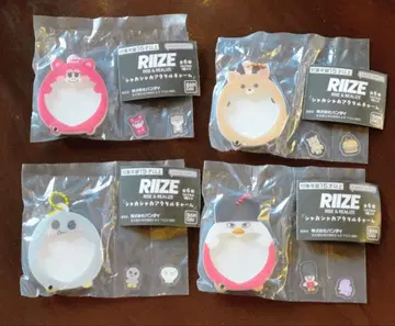 [ RIIZE 가챠 ] 바스락 아크릴 참 4개 세트