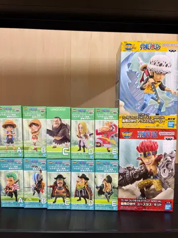 원피스 WCF 샤봉디 제도 최악의 세대 1 2+SP 전 12종 컴프