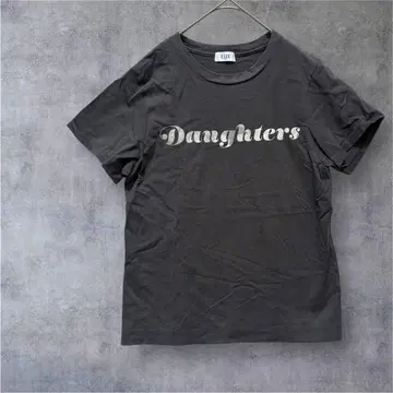 [ tiit Tokyo 티이도쿄 ] 티셔츠 프린트 다크 그레이 M