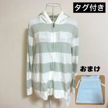 [ 익명 배송 ] gelato pique 스무디 2 보더 후드티 민트