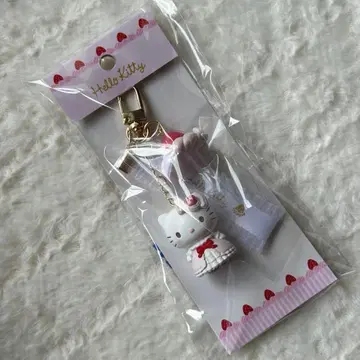 산리오 딸기 휘핑 케이크 키링 키티 마이멜로디 2세트