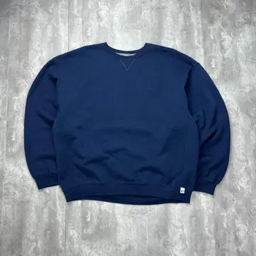 러셀 00s 무지 맨투맨 트레이닝복 네이비 2XL 6025