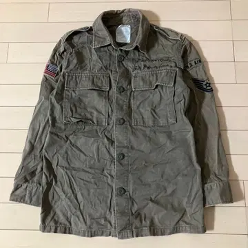 11.28 아비렉스 x 마우지 밀리터리 셔츠 카키 F