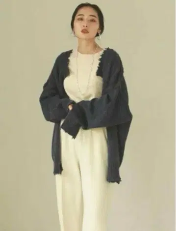 TODAYFUL Lowgauge Knit Cardigan 네이비 38