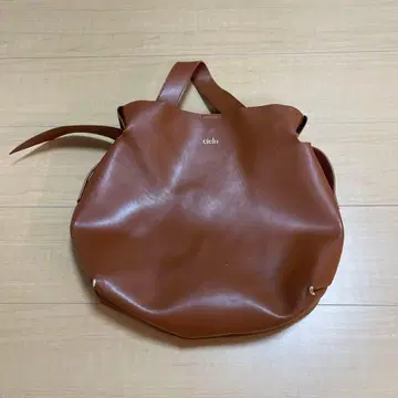 cielo 브라운 토트백