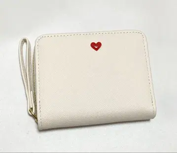 러브레터형 지갑 이단 접이