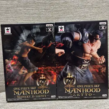 원피스 DXF MANHOOD 루피 제트 피규어 세트