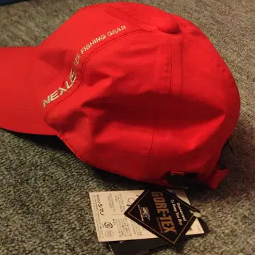 NEXUS GORE-TEX 낚시 캡 레드