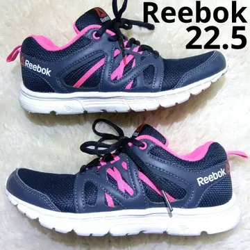 새상품급 Reebok 22.5 블랙 핑크 신발 경량