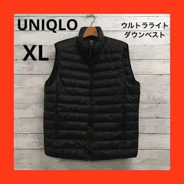 새상품급 유니클로 울트라 라이트 다운 베스트 사이즈 XL 블랙