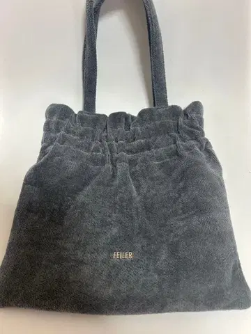 페일러 유니 셔링 플랫 백 그레이 미사용 새상품