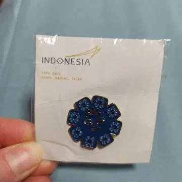 인도네시아 EXPO 2025 핀 배지