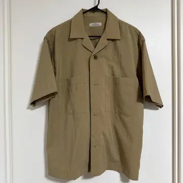 저널 스탠다드 relume 반팔 셔츠 M 베이지