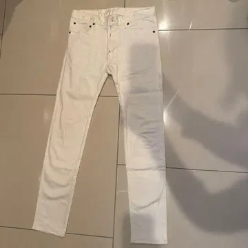 페라피네 화이트 스키니 데님