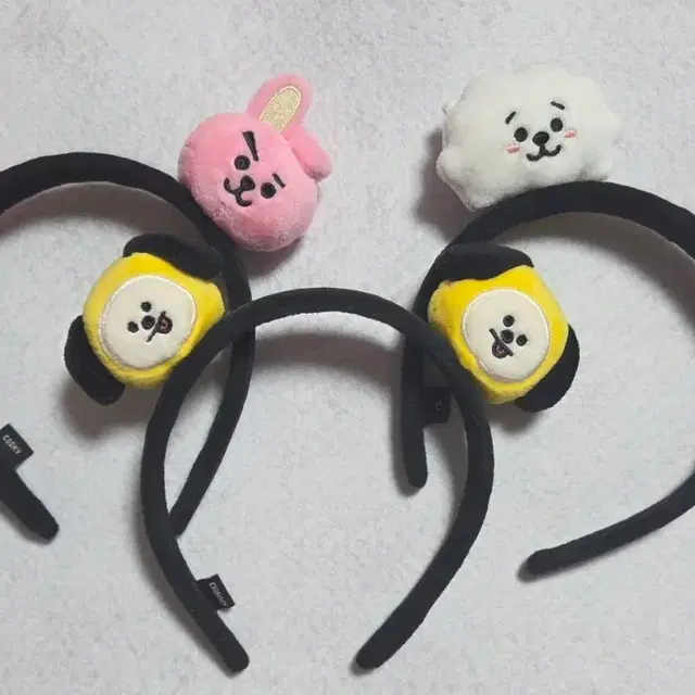 방탄 BT21 정국 지민 진 인형머리띠 판매