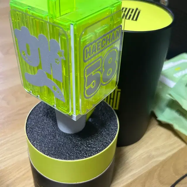 엔시티 nct 드림 127 구 응원봉 믐뭔봄 반사스티커 해찬