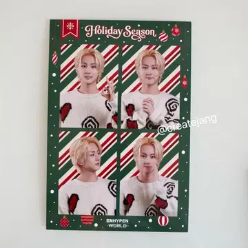 ENHYPEN WORLD 팝업 8000엔 구매 혜택 정원