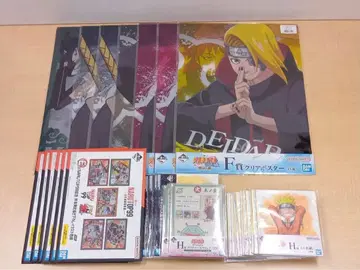 제일복권 NARUTO 나루토 돌풍전 클리어 포스터 색지 묶음 판매