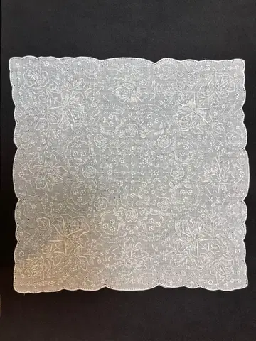 [ 미사용 ] 스와토 자수 손수건