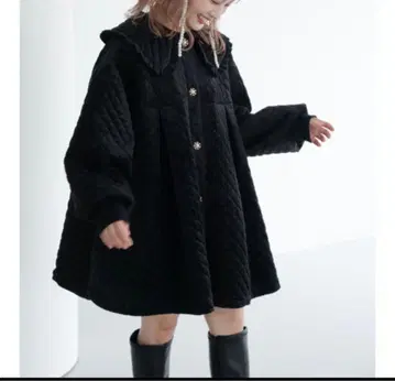 jumelle 주멜 퀼팅 아우터 블랙