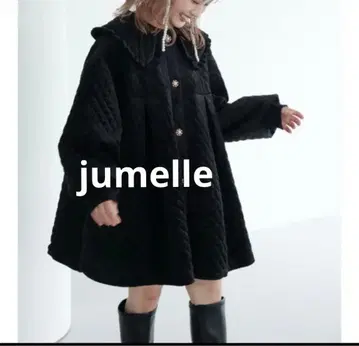 jumelle 주멜 퀼팅 아우터 블랙