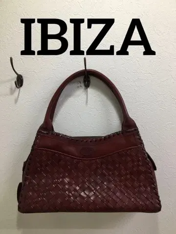 [ IBIZA ] 핸드백 가죽제품 와인 레드