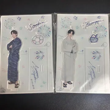 TXT 유카타 아크릴 스탠드 수빈 세트