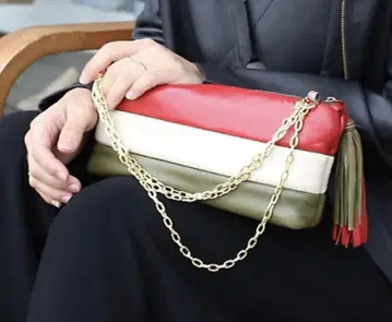 andu amet/양가죽 클러치백 Ethiopian Rose