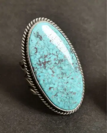 21호 비즈비 터콰이즈 앤티크 반지