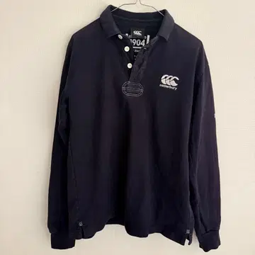 Canterbury 긴팔 라거 셔츠 네이비 남성용 L