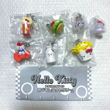 헬로키티 아메리칸 디자인 메지루시 액세서리 컴프 가챠 캡슐