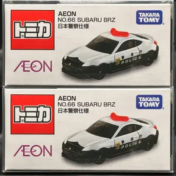 중복 처분 AEON NO.66 스바루 BRZ 일본 경찰 사양 미개봉 2대