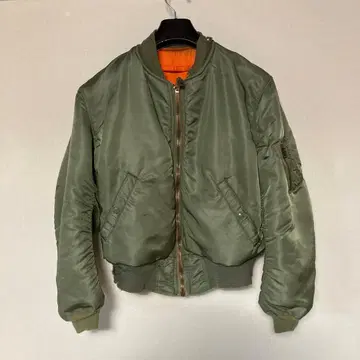 MA-1 플라이트 자켓 올리브 그린 S
