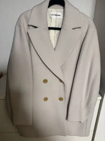 SALE 새상품급 여성용 아우터 LILY BROWN 더블 브레스트 코트
