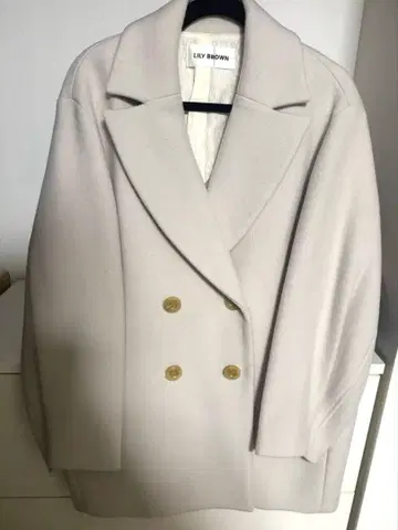 SALE 새상품급 여성용 아우터 LILY BROWN 더블 브레스트 코트