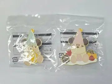 릴루린린 핀 배지 핀 배치 스카이블루 핑크 모자 쿠키 2025