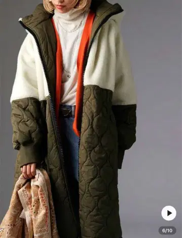 미사용 새상품! LEBINDY 패딩 자켓 롱 코트