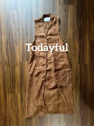 TODAYFUL 린넨 슬리브리스 원피스 38