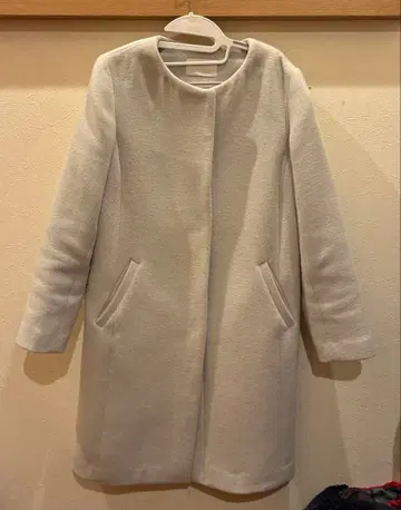 anysis 라이트 그레이 울 코트