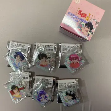 란마 1/2 아크릴 키링 6세트