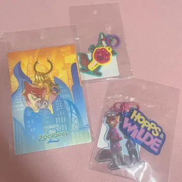 도쿄 바나나 주토피아 닉 주디 키링 참