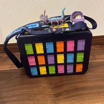 새상품급 디즈니 리조트 몬스터즈 잉크 팝콘 바스켓