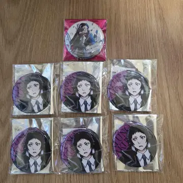 760 문호 스트레이독스 아쿠타가와 류노스케 캔뱃지 7개 세트