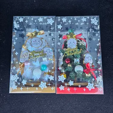 치이카와 하치와레 토끼 크리스마스 트리 2종